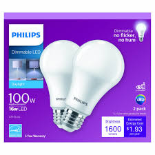 Smith S Food And Drug Philips 16 Watt 100 Watt A19 Led Light Bulbs 2 Pk