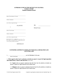 To file for divorce in south carolina, either you or your spouse must live in of south carolina for at least one year fourth, if your spouse disagrees with anything in the divorce papers, he will then have the opportunity to file papers telling his side. Divorce Papers Sc Fill Online Printable Fillable Blank Pdffiller