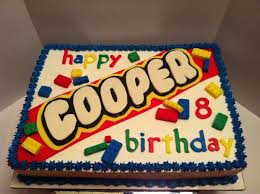 Boy Birthday Sheet Cake Designs Lego Birthday Cake Sheet Cake Surprised But That Was The Birthday Boy S Request Including Trim Work Lego Lego Birthday Cake Lego Birthday Boy Birthday Cake