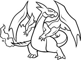 Looking for flower coloring page, download flower coloring pages printable in high resolution for free. Mega Charizard Pokemon Coloring Pages Printable Page 1 Line 17qq Com