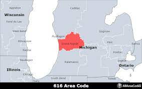 517 is a general purpose code. 616 Area Code Location Map Time Zone And Phone Lookup