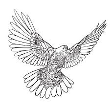 Bird With Wings Spread Tattoo Pin Op Inspiration
