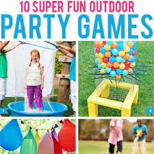 No Summer Party Is Complete Without Getting Outside And Playing Some Games Here Are Some Out 1st Birthday Party Games Birthday Party Games Outdoor Party Games