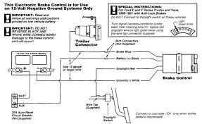 Identify the wires on your vehicle and trailer by function only. Trailer Brake Control Wiring Diagram