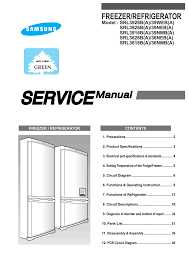 Adjust the thermometer for the correct freezer temperature before going on to the fridge. Samsung Sr L36 Product Information Manualzz