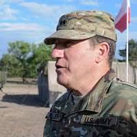 Master Sgt. Christopher Brest, with the 55th Sustainment