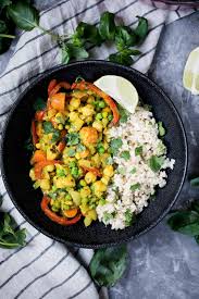 Healing Lemongrass Chickpea Thai Green Curry With Toasted Coconut Brown Rice Ambitious Kitchen Recipe Healthy Vegetarian Vegetarian Recipes Healthy Vegetarian Recipes
