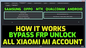 The process and steps involved in launching this samsung frp unlock tool are very easy to follow. Toda La Cuenta Xiaomi Mi Bypass Frp Unlock Modo Samsung Mtp Adb Fastboot Explica Como Funciona Gsmneo