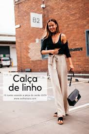 Calça Social Bege Feminina Combina Com Qual Cor De Camisa Como Usar Calca De Linho Neste Verao E Ficar Estilosa Em 2020 Moda Urbana Feminina Calca De Linho Feminina Calca Linho