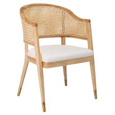 If you make the wrong choices, you will always find yourself back. Ll Couture Rogue Rattan Dining Chair Black Natural Meadow Blu