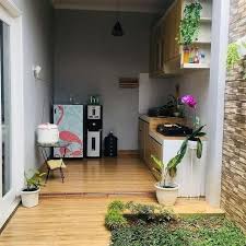 15 Desain Dapur Terbuka Bikin Masak Kian Asyik Desain Rumah Rumah Dapur Luar Ruangan