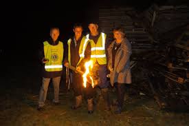Louth annual bonfire and fireworks display