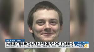 Man sentenced to life in prison for 2021 New Hanover County stabbing
