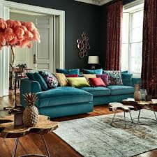 Harrington Small Left Hand Facing Chaise Sofa Available Online At Barker Stonehouse Bro Teal Living Room Decor Corner Sofa Living Room Colourful Living Room