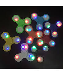 Confetti And Friends Fidget Light Up Spinner Hand Spinner Novelty Toys Stress Relief Toys