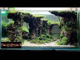 Step By Step Aquascape Dengan Batu Garang Replika Iaplc Takayuki Fukada Youtube Aquarium Air Tawar Desain Akuarium Planted Aquarium