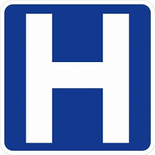 The doctors, nurses and other hospital staff need important information too in this crucial time. Traffic Signs Hospital Symbol Sign D9 2 Road Signs