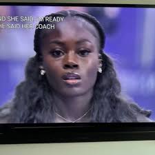 Face Card ✨ Olympic athlete, Rhashidat Adeleke 🏃🏾‍♀️😍 📝 X: k halles  #dsw🏃🏾‍♀️ #dswolympics #darkskinwomen