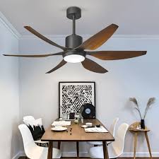 Large ceiling fans happen to be an ideal choice for outdoor use, where the space is vast and open, enabling the fan to be functional in different ways. Industrial 66 Inch 6 Blade Ceiling Fan Nordic Large Country Industrial Ceiling Fan With Lighting And Remote Control Chandelier Ceiling Fans Aliexpress