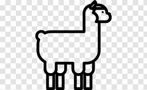 102 25 crias field alpacas. Llama Clip Art Area Black And White Transparent Png