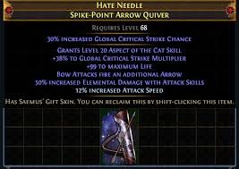 A brief video introduction to edgar allan poe and the short story, the black cat for an american literature 1 course taught at. Bsc Hate Needle Cat Quiver Pathofexile