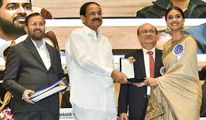 Every year, a national panel appointed by the government selects the winning entry. Vice President Venkaiah Naidu Honours Winners At 66th National Film Awards The Week