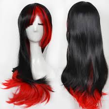 The purple starts off with subtle pink undertones and quickly picks up strong blue undertones. 70cm Long Straight Black And Red Ombre Beautiful Lolita Cosplay Scene Emo Costume Wigs For Party Costume Cheerleader Wig Bluecostume Net Aliexpress