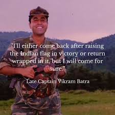 Really happy and proud to launch this. Shaheed Captain Vikram Batra Facts You Should Not Miss About The Sher Shah The Incredible India Indian Army Quotes Army Quotes Patriotic Quotes