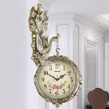 There are 15 four side clock from 12 suppliers on ec21.com. Double Sided Wall Clock Carved Peacock Hanging Plastic Bedroom Best