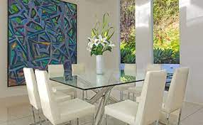 Get the best deals on glass dining room tables. 15 Shimmering Square Glass Dining Room Tables Home Design Lover