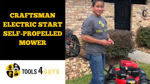 Craftsman lawn tractor repair parts manual. Craftsman Electric Start Self Propelled Mower Youtube