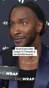 #GLAADAwards 🌈 #CoupleToThrouple host @scott evans shares what he would  like to see in a second season of the show at the 35th @glaad Media Awards.