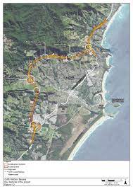 Map of coffs harbour (new south wales / australia), satellite view: Coffs Harbour Bypass
