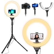 Amazon.com: UBeesize 14'' Foldable Ring Light with 62'' Tripod Stand and  Phone Holder, LED Selfie RingLight for iPhone with Remote, Circle Light for  Tiktok/YouTube/Photography/Makeup/Live Stream : Cell Phones & Accessories