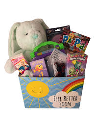 We've given the traditional gift basket concept a fresh spin with our 'all stuff, no fluff' approach. Amazon Com Deluxe Girls Feel Better Soon Get Well Gift Basket Care Package For Kids Prefilled With Toys Activities And Plush Ages 4 8 Grocery Gourmet Food