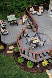 13 Some Of The Coolest Tricks Of How To Make Backyard Patio Deck Ideas Patio Deck Designs Decks Backyard Patio Design