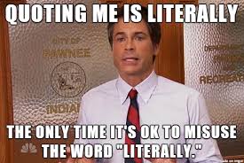 English Advice From Chris Traeger Literal Equations Parks N Rec Chris Traeger