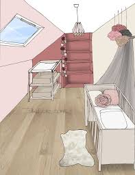 Une Chambre Bebe Rose Poudre Et Violet Pellmell Deco Chambre Bebe Rose Chambre Bebe Chambre Bebe Fille Rose