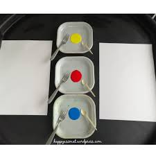 Atelier Melange Couleurs Primaires Fourchette Happyassmat Couleur Primaire Primaire Couleur
