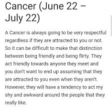 Cancers are often seen as some of the most mysterious creatures in all of the zodiac… and for good they can quickly tell when someone is feeding them spin as something will just seem off. Zodiac Signs How To Tell If Someone Is Attracted To You Facebook