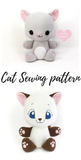 There are many cat sewing pattern available in various models, sizes, and shapes. 25 Awesome Photo Of Cat Sewing Pattern Figswoodfiredbistro Com Sewing Stuffed Animals Animal Sewing Patterns Teddy Bear Sewing Pattern