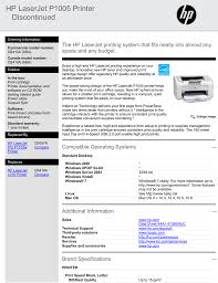 Would you like us to remember your printer and add hp laserjet p1005 printer to your profile? Hp Laserjet P1005 Printer Discontinued Manualzz