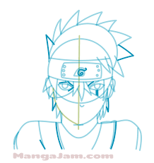 Vector transparent kakashi hatake pinterest and anime drawing easy. How To Draw Kid Kakashi From Naruto Mangajam Com