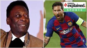 He is a former brazilian football player. Is Messi Ahead Of Pele In Goat Race After Breaking Brazilian S Single Club Goal Record Explained News The Indian Express