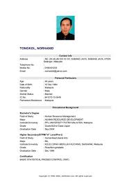 Ingin tahu seperti apa contoh cv fresh graduate tanpa pengalaman? Contoh Resume 2020 Malaysia