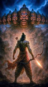 Tantrik - Lord Rama's glorious victory over Ravana stands as a timeless symbol of the triumph of dharma (righteousness) over adharma (evil), reflecting the eternal struggle between truth and ego, light and