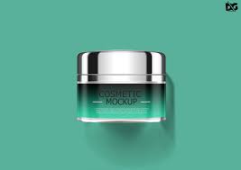 Free Cosmetic Jar Psd Design Mockup Cosmetic Jars Cosmetics Mockup Psd Designs