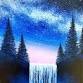 Galaxy Waterfall Forest event image