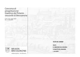 Concorso di progettazione: Giardino del Palazzo vescovile di ...