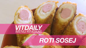 Roti sosej oleh bapak kitchen. Menu Ringkas Roti Sosej Youtube